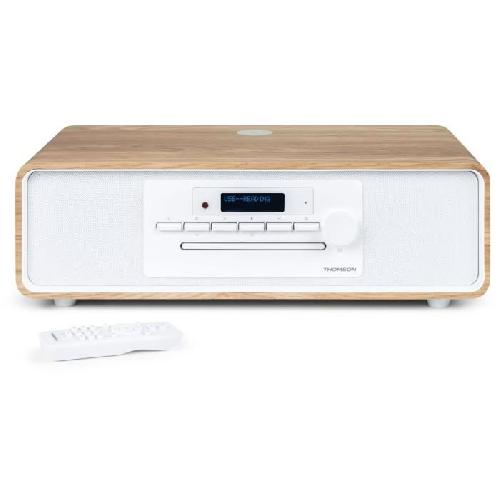 Chaine Hi-fi Micro-chaine Bluetooth - THOMSON - CD-MP3-USB-Radio FM-DAB+ - 75W - Affichage LCD - Telecommande