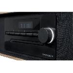 Chaine Hi-fi Micro-chaine Bluetooth - THOMSON - Noir - Radio FM-CD-MP3-USB-Induction. 60W. Egaliseur. Telecommande. Alim. 230V