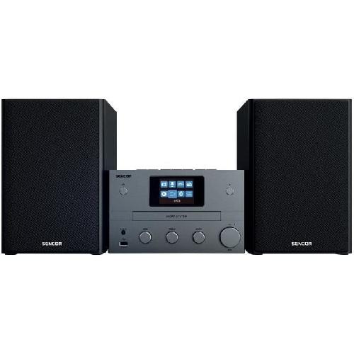 Chaine Hi-fi Micro-chaine hi-fi - SENCOR - SMC 5700WDB - 100 W - Noir