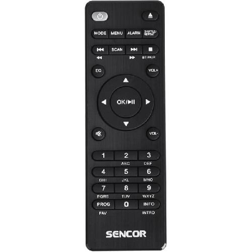 Chaine Hi-fi Micro-chaine hi-fi - SENCOR - SMC 5700WDB - 100 W - Noir