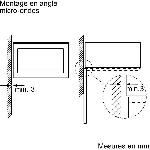 Micro-ondes Micro-onde encastrable - BOSCH SER4 - BFL523MW1F - Blanc - 59.4 x 31.7 x 38.2 cm