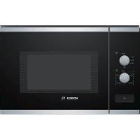 Micro-ondes BOSCH BFL550MS0 - Micro-ondes monofonction encastrable inox - 25 L - 900 W