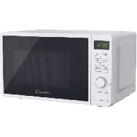 Micro-ondes CMGA20SDLWLI Micro-ondes Gril CANDY Idea - 20L - MO - 700W - Gril - 800W - UI digitale - 5 niveaux de puissance - Blanc