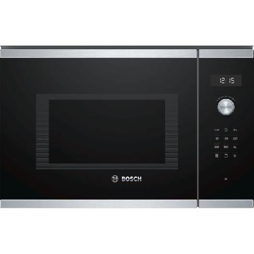 Micro-ondes Micro-ondes grill encastrable - BOSCH - BEL554MS0 - Inox - 25 L - 900 W - Grill 1200 W