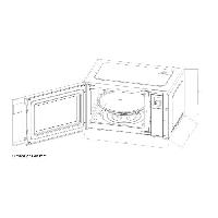 Micro-ondes Micro-ondes - CONTINENTAL EDISON - CEMO23BG - Gril - Noir - 1280 W - L48 x H29.3 x P33.7 cm - 23 L