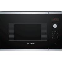 Micro-ondes Micro-ondes simple encastrable - BOSCH SER4 - BFL523MS1F - Inox - 20 L - 38.2 x 59.4 x 31.7 cm