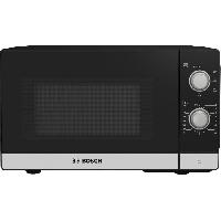 Micro-ondes Micro-ondes simple pose-libre - BOSCH SER2 - FFL020MS2F - Noir - 1 mode de cuisson - 26 x 44.2 x 34.5 cm