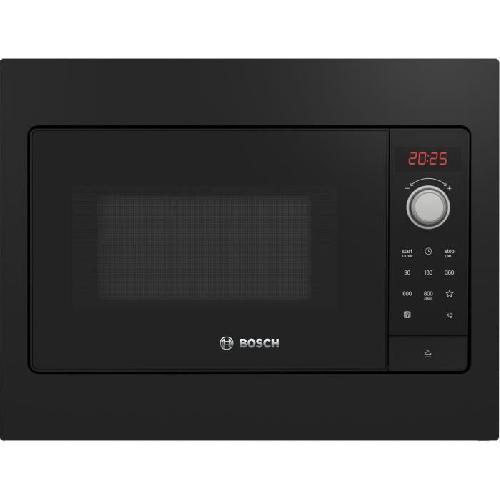 Micro-ondes Micro-ondes simple encastrable - BOSCH SER2 - BFL523MB3F - Noir - 20 L - Largeur 50cm