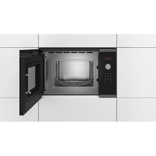 Micro-ondes Micro-ondes simple encastrable - BOSCH SER4 - BFL523MS1F - Inox - 20 L - 38.2 x 59.4 x 31.7 cm