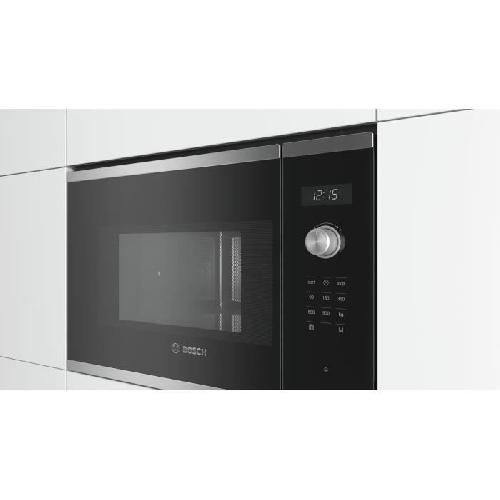 Micro-ondes Micro-ondes simple encastrable - BOSCH SER6 - BFL554MS1F - Inox - 25 L - 38.2 x 59.4 x 38.8 cm