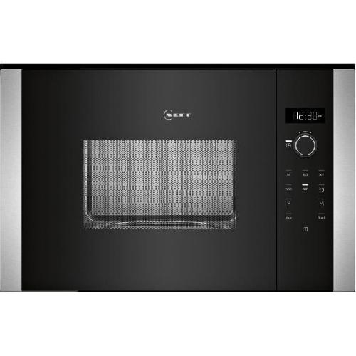 Micro-ondes Micro-ondes simple encastrable - NEFF N50 - HLAWD23N1F - Inox - 20 L - 38.2 x 59.4 x 31.7 cm