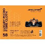 Eponge - Peau De Chamois - Microfibre - Chiffon Microfibre Luxe Double epaisseur 40x40cm - Mclaren Racing - McLaren