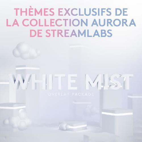 Microphone Pc Microphone Logitech Blue Yeti Microphone Gaming USB pour Streaming Premium. Podcast. Studio avec Themes Streamlabs Exclusifs - White