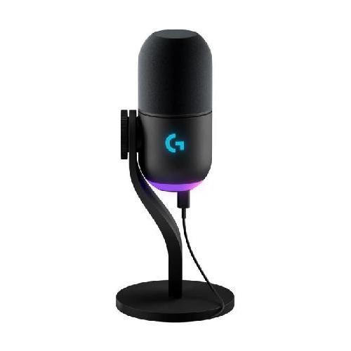 Microphone Logitech G Yeti GX gaming RVB dynamique avec LIGHTSYNC. USB