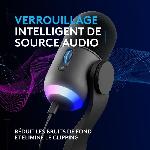 Microphone Logitech G Yeti GX gaming RVB dynamique avec LIGHTSYNC. USB