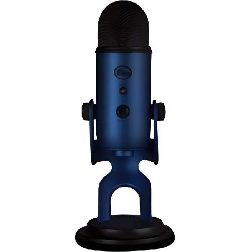 Outils - Fixation - Isolation Microphone USB Premium - LOGITECH G - Yeti - Pour Enregistrement. Streaming. Gaming. Podcast - PC ou MAC - Bleu