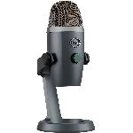 Microphone Pc Microphone USB Premium - LOGITECH G - Yeti - Pour Enregistrement. Streaming. Gaming. Podcast - PC ou MAC - Gris
