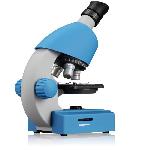 Microscope Microscope 40x-640x - BRESSER JUNIOR - Eclairage LED - kit d'experimentation - bleu