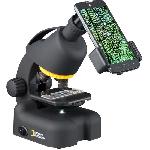 Microscope Microscope enfant - National Geographic - 40-640x - avec Adaptateur pour Smartphone