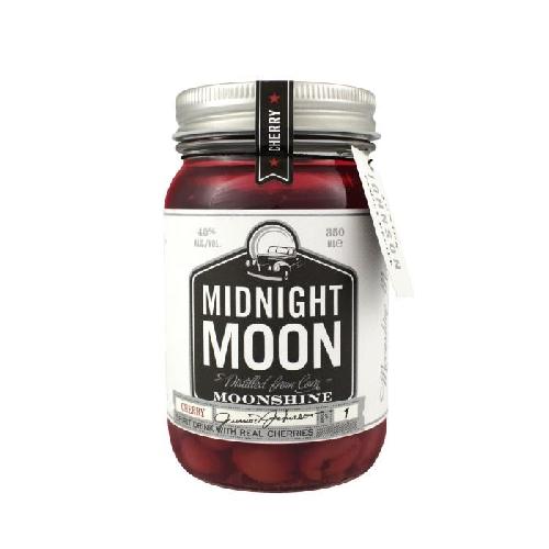 Assortiment Aperitif-cocktail Midnight Moon Cherry. American Moonshine 40o 35 cl