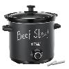 Mijoteur Electrique Mijoteur - RUSSELL HOBBS - 24180-56 - 200 W - 3.5 L - 4 portions - 2 craies - Ardoise