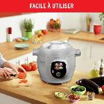 Multicuiseur Electrique Mijoteur Moulinex Multicuiseur intelligent Cookeo Gris 80 recettes CE854B10