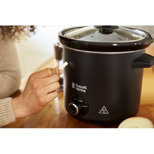 Mijoteur Electrique Mijoteur - RUSSELL HOBBS - 24180-56 - 200 W - 3.5 L - 4 portions - 2 craies - Ardoise