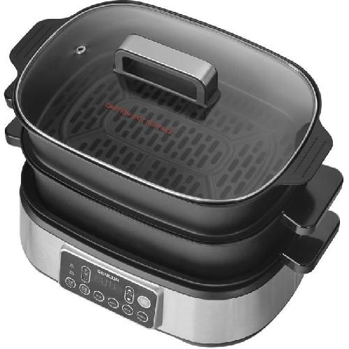 Mijoteur Electrique Mijoteuse et grill multifonction - SENCOR - SPR 6300BK - 6 L - Noir