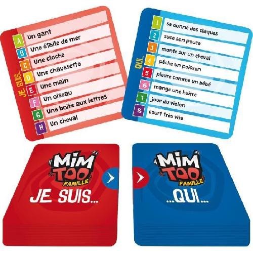 Jeu De Societe - Jeu De Plateau Mimtoo : Famille|Asmodee - Jeu de cartes et d'imagination - a partir de 6 ans