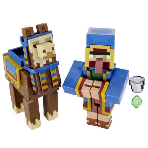 Figurine Miniature - Personnage Miniature Minecraft - Coffret 2 Figurines 8 cm (modele aléatoire) - Figurines - Des 6 ans GTT53