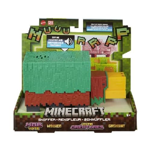 Figurine Miniature - Personnage Miniature Minecraft-Renifleur Figurine articulée 8.25 cm avec sons tirés du jeu - Minecraft - HXM85