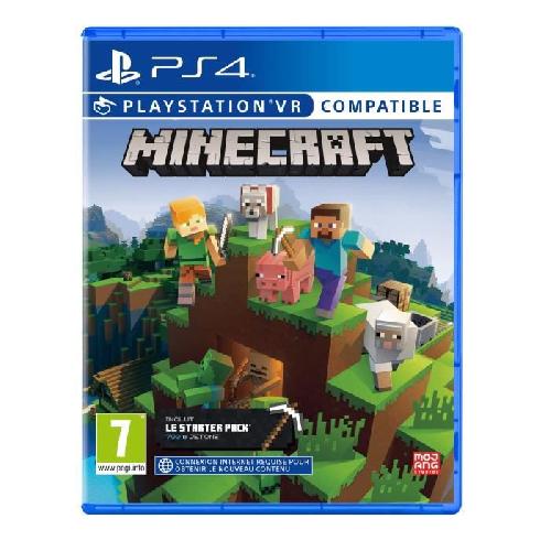 Jeu Playstation 4 Minecraft Starter Edition Refresh - Jeu PS4