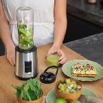 Blender Mini blender - LIVOO - DOP240 - 600 ml - 300 W - Acier inoxydable / Noir