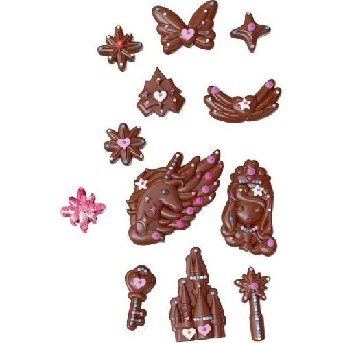 Jeu De Cuisine Creative - Jeu Culinaire Mini Délices - Atelier Choco-Féerique - Cuisine Créative - Des 6 ans - Lansay