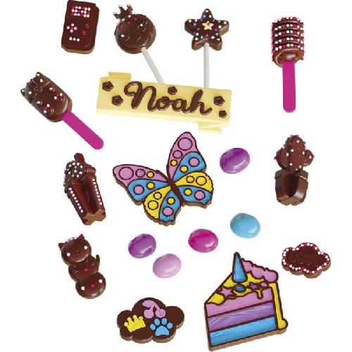 Jeu De Cuisine Creative - Jeu Culinaire Mini Délices - Atelier Chocolat 10 En 1 - Cuisine Créative - Lansay