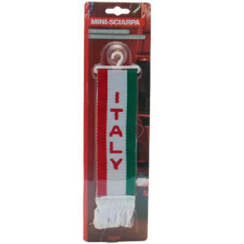 Personnalisation - Decoration Vehicule Mini-echarpe Italy avec ventouse