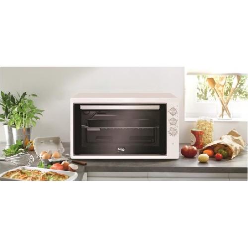 Mini-four - Rotissoire Mini-four - BEKO - BC50W - 50 L - Convection naturelle - 4 fonctions - Blanc