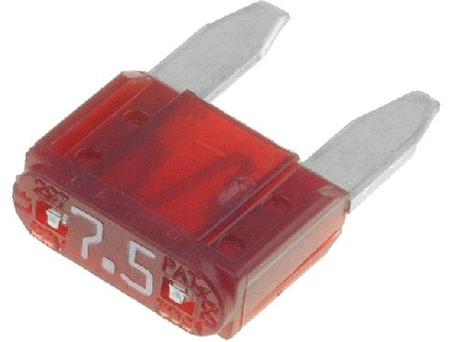 Fusibles pour auto ATO Mini Mini Fusible 7.5A 10.9mm MINI x10