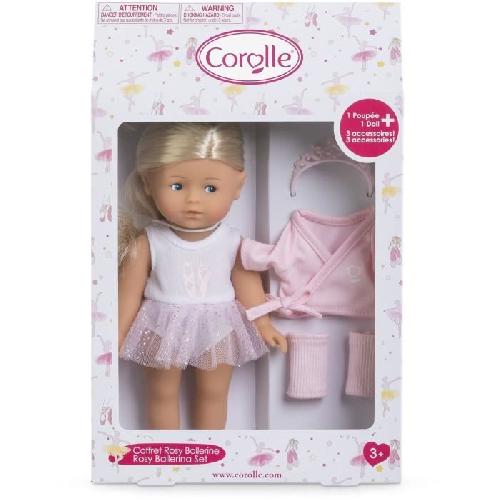 Poupee Mini poupée - COROLLE - Coffret Rosy Ballerine - 20 cm - senteur vanille - des 3 ans