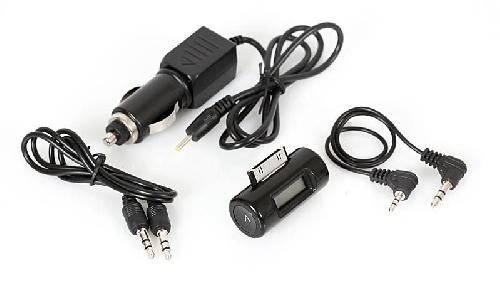 Mini Transmetteur FM compatible avec iPhone 3 4 iPod + Chargeur - archives - Auto-t