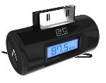 Mini Transmetteur FM compatible avec iPhone 3 4 iPod + Chargeur - archives - Auto-t