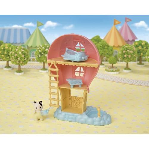 Poupee Mini-univers - SYLVANIAN FAMILIES - La montgolfiere des bébés - Rose - Pour enfants de 3 ans et plus