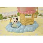 Poupee Mini-univers - SYLVANIAN FAMILIES - La montgolfiere des bébés - Rose - Pour enfants de 3 ans et plus