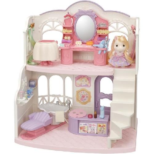 Poupee Mini-univers - SYLVANIAN FAMILIES - Salon de coiffure des poneys - Accessoires inclus - Mixte - 3 ans et plus