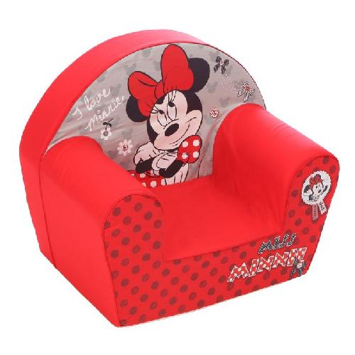 Fauteuil - Canape Bebe MINNIE Fauteuil Club Disney Baby Rouge