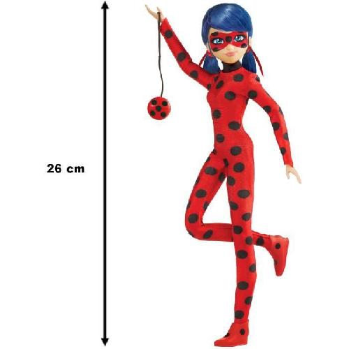 Poupee Miraculous Ladybug - Poupee mannequin 26 cm - Ladybug - BANDAI