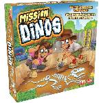 Mission Dinos. Jeu de société enfants. Jeu de plateau ludo-éducatif. 2 a 4 joueurs. GOLIATH. Des 4 ans