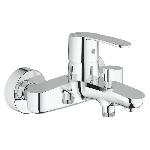 Robinetterie De Salle De Bain Mitigeur monocommande Bain - Douche - GROHE - Wave Cosmopolitan - Economie d'eau - Gris - 173mm