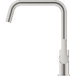 Robinetterie De Cuisine Mitigeur monocommande Evier - GROHE - Supersteel - Pivotant - Hauteur 310mm