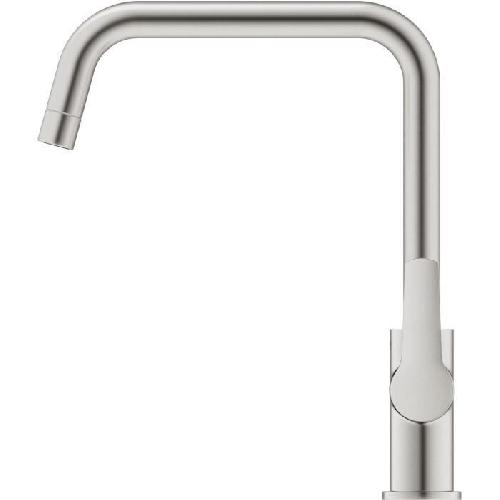 Robinetterie De Cuisine Mitigeur monocommande Evier - GROHE - Supersteel - Pivotant - Hauteur 310mm